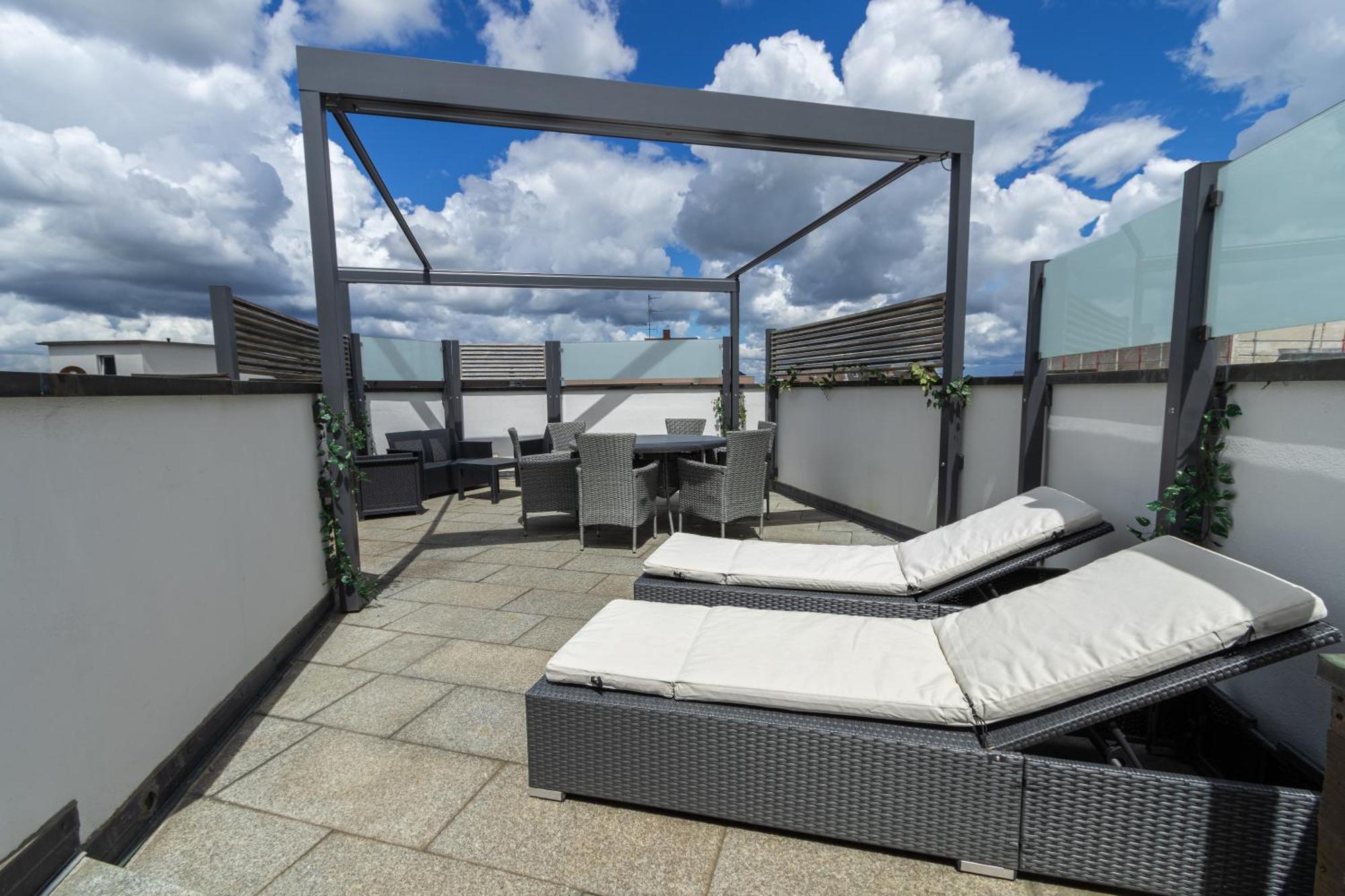 Penthouse-Maisonette - City Center, Highspeed Internet, Garage Вормс Экстерьер фото